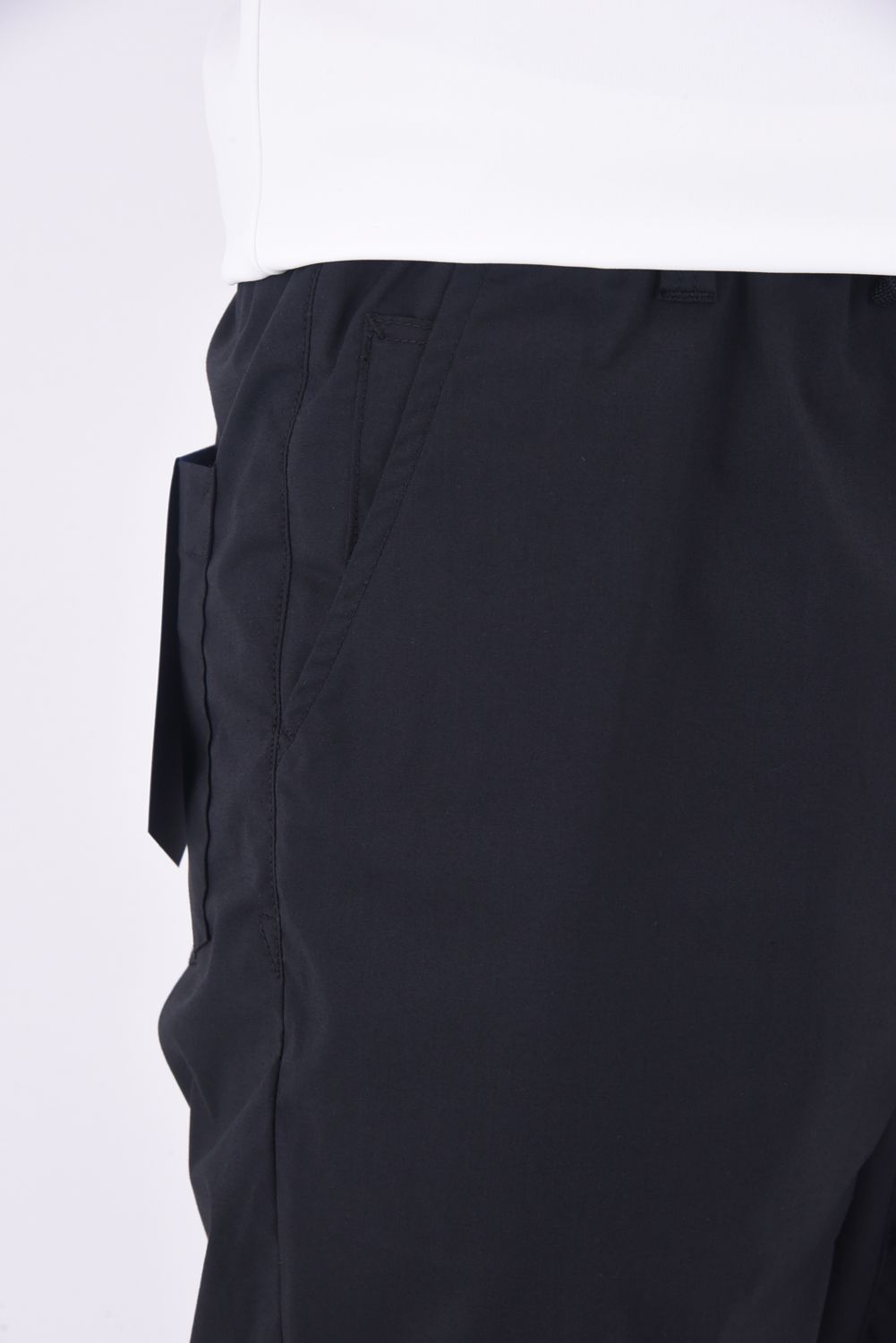 WR TAPERED CROPPED PANTS / テーパード クロップド パンツ ブラック
