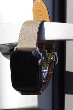 Apple Watch Leather Band / Apple Watchレザーバンド エトープ / シルバー