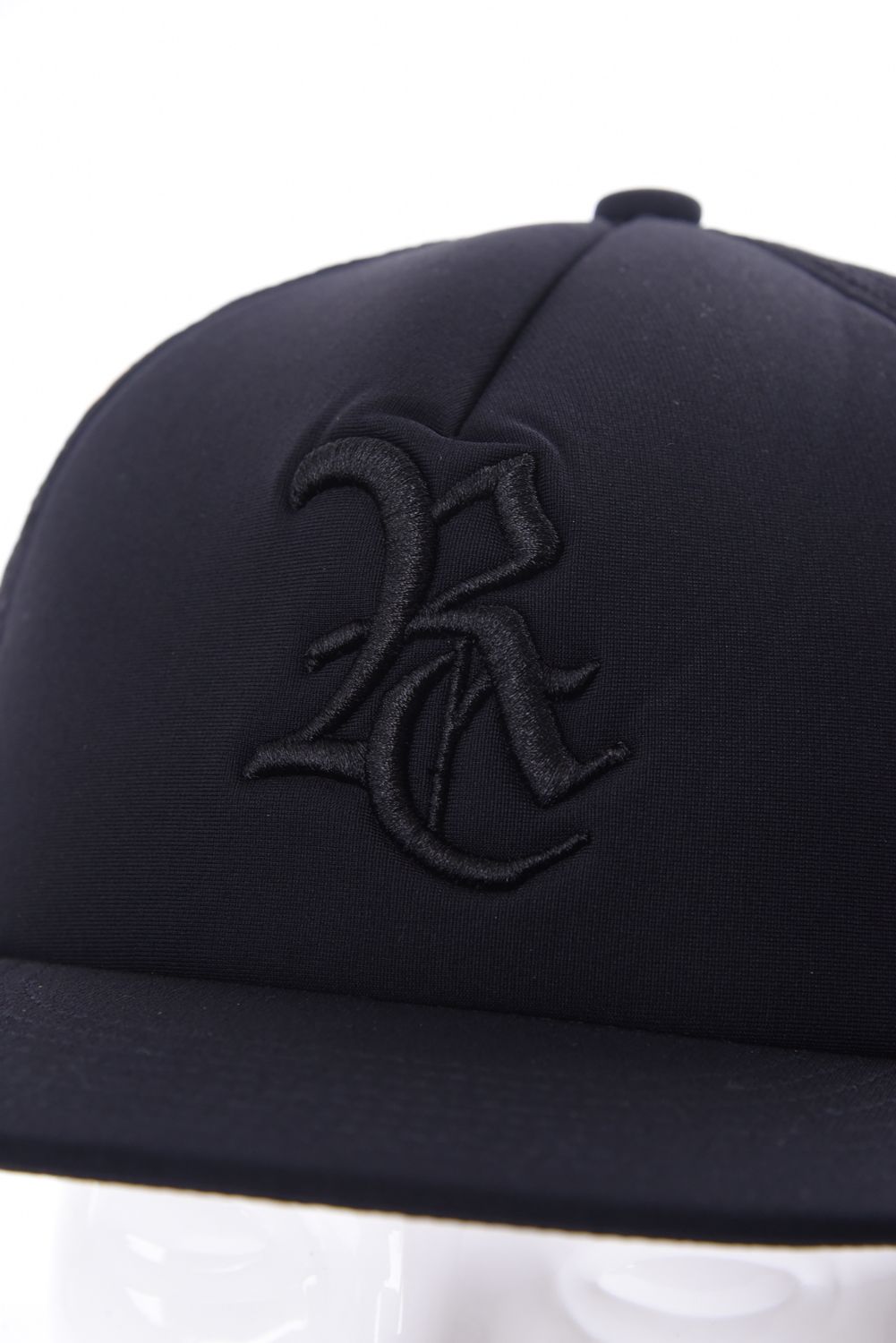 RC MESH CAP / RC3Dロゴ刺繍 メッシュキャップ ブラック