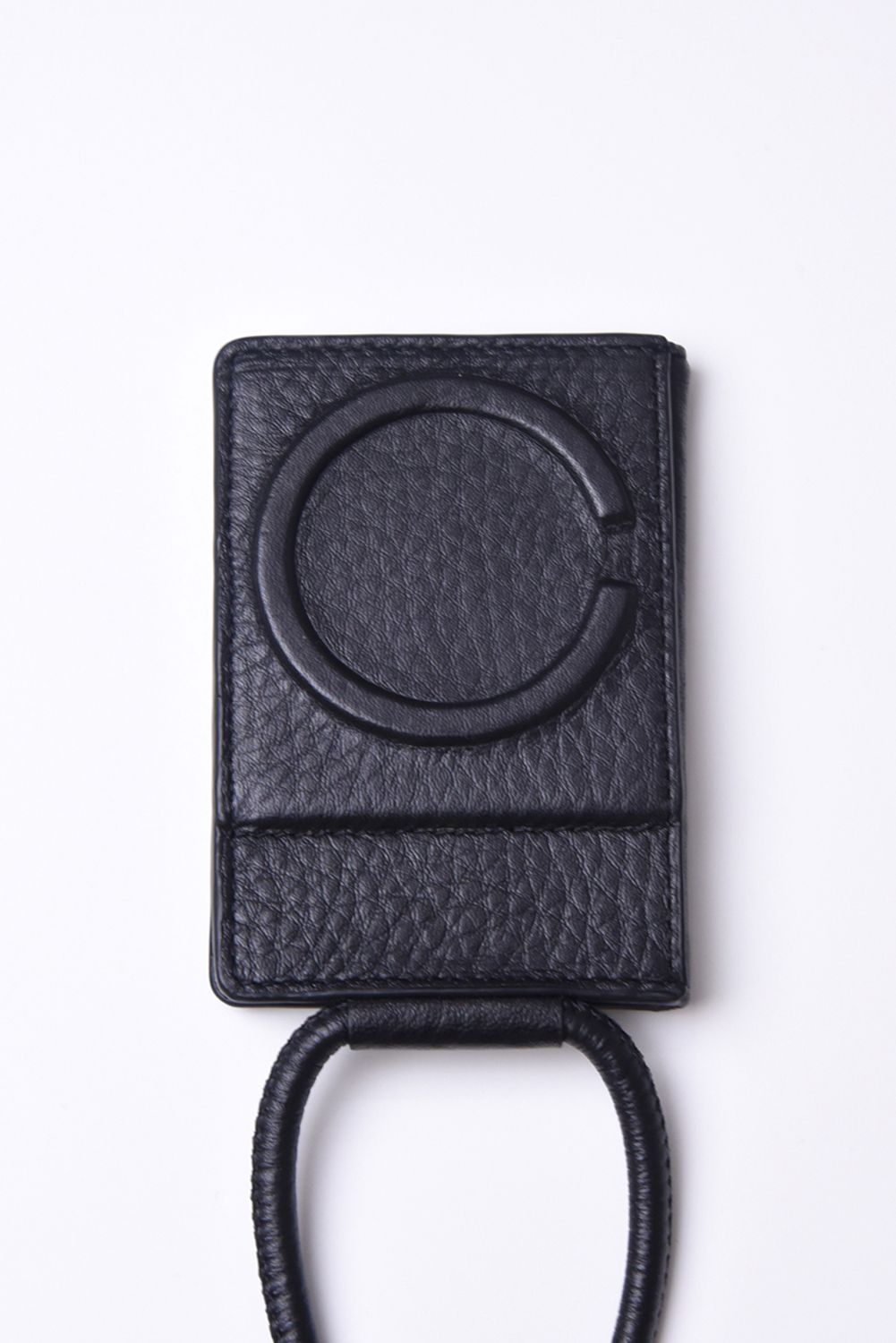 STRAPPED-ACCESSORY-CARDCASE / ストラップ付き MagSafe対応 ショルダーカードケース (ブラック)