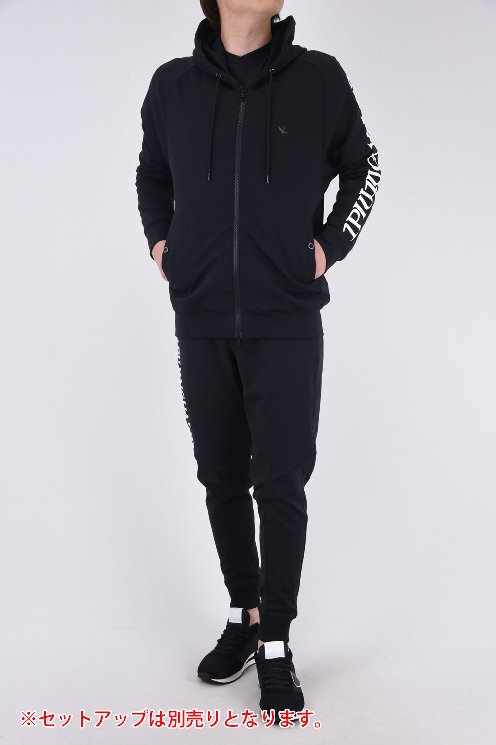 113 SPORT / THESAINT MAFIA JOPPERS BLACK AIR BOOST / 3Dロゴ ジョッパーズ パンツ ブラック