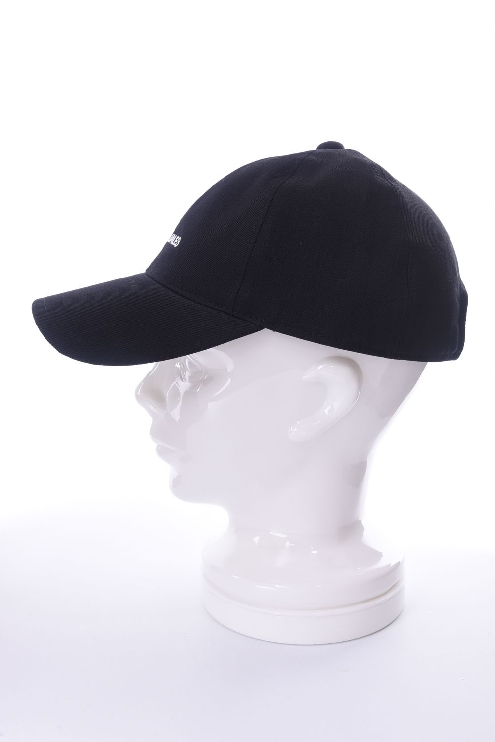 113 POLO CAP / 113ロゴ 刺繍 6パネル ポロキャップ ブラックリジッド