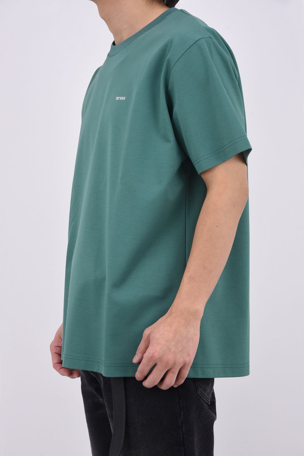 SELO (セロ) / ブランドロゴ クルーネック 半袖 Tシャツ グリーン