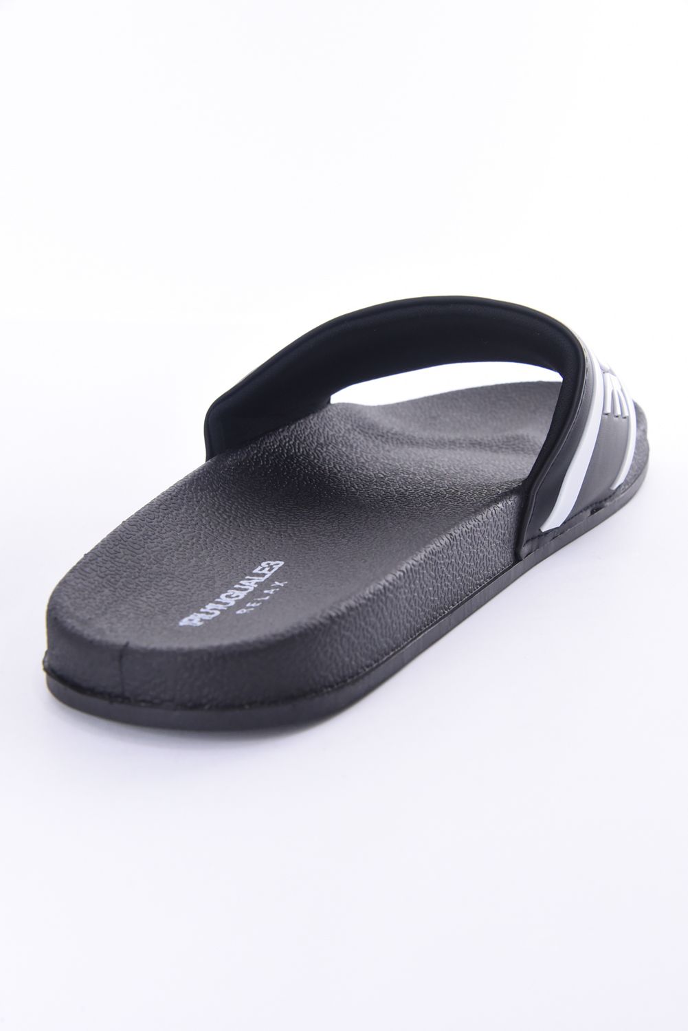 LINE LOGO SANDALS / ラインロゴ シャワーサンダル (ブラック)