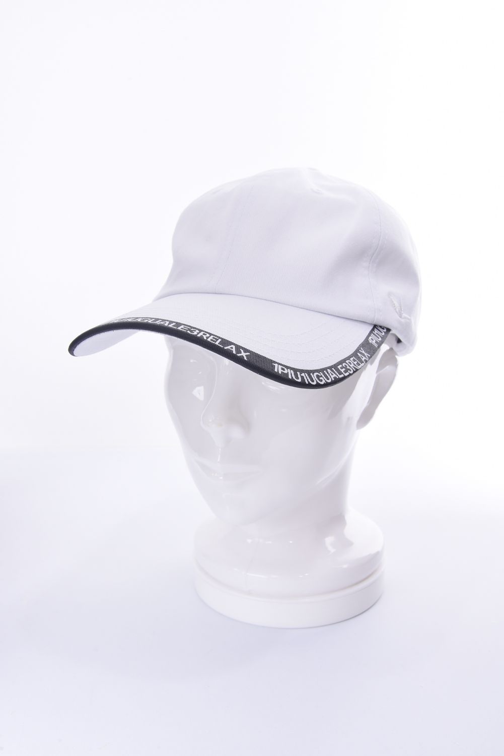 COLLAR LOGO CAP / カラーロゴ キャップ ホワイト