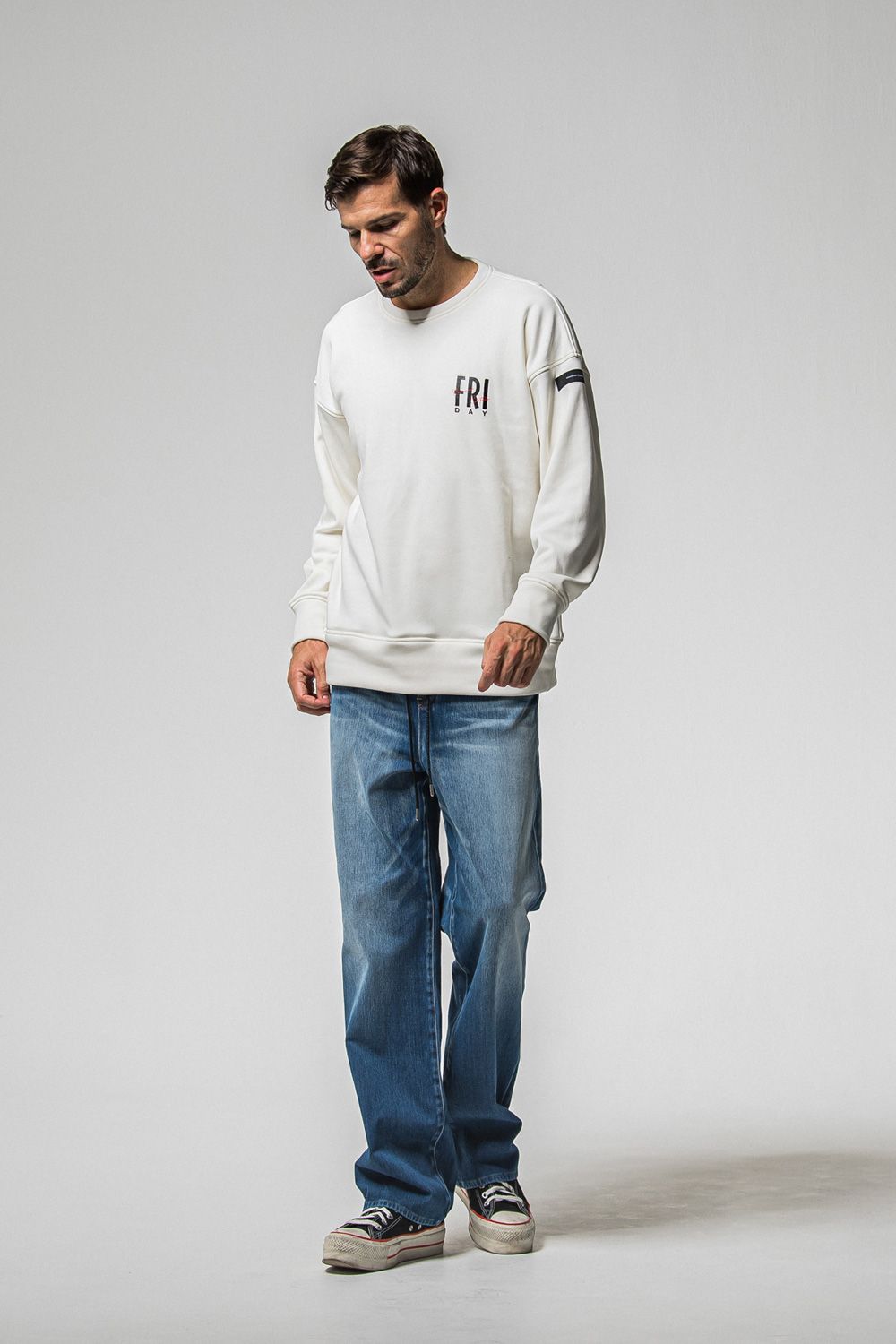 KING DENIM JERSEY / 新定番 バギーシルエット デニムジャージーンズ (インディゴユーズド) (12月中旬入荷予定) ※オーダー締切：9月1日(月)18:00