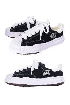 【BLAKEY】 OG Sole Canvas Low-top Sneaker / キャンバス ローカットスニーカー (ブラック)
