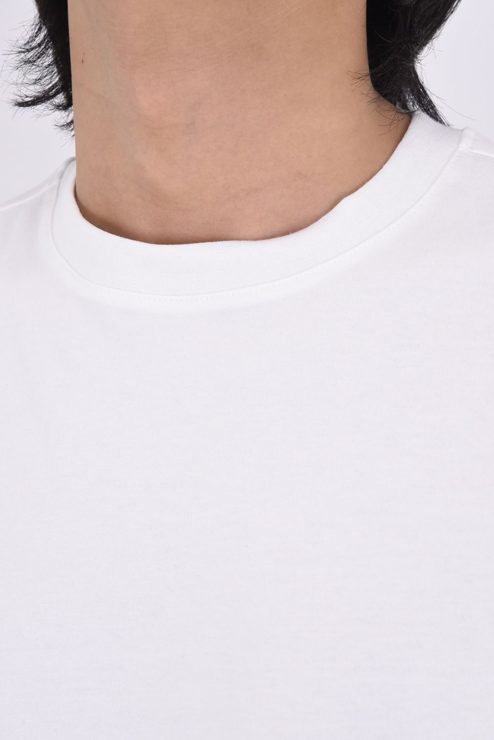 【26SS】 HAND EMBROIDERED LOGO T-SHIRT / ブランドロゴ刺繍 Tシャツ (ホワイト)