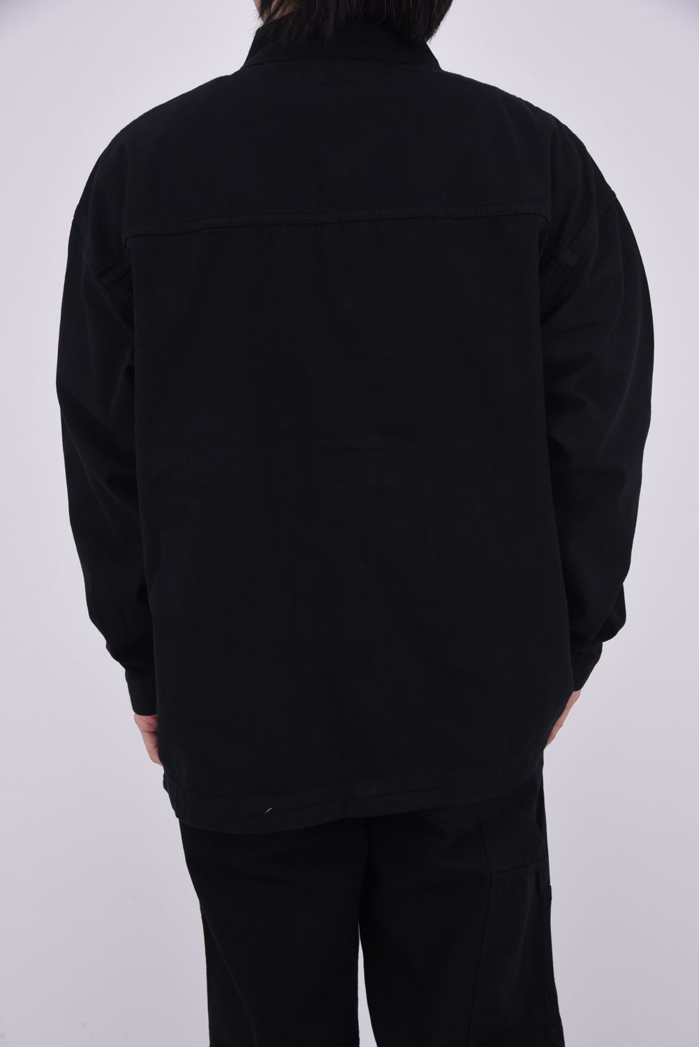 【26SS 39th】 RC COVER ALL / ライトデニム カバーオールジャケット (ブラック)