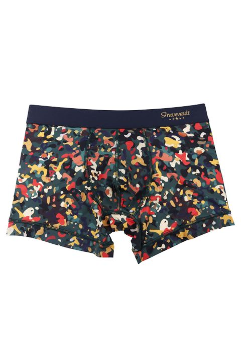 dry leaves camouflage Short Boxer - 草