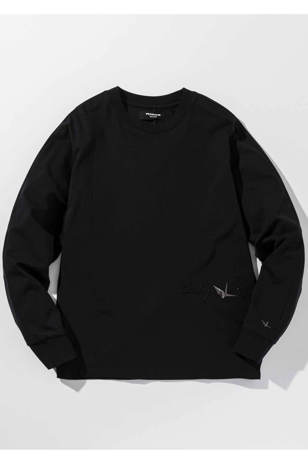 【26AW】 JEWELRY LOGO MERCERIZED LONG-SLEEVE T-SHIRT / ジュエリーロゴ マーセライズド ロングスリーブ Tシャツ (ブラック) (10月上旬入荷予定)