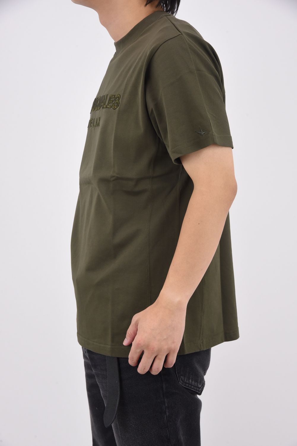 【25AW】 3D SHADOW LOGO T-SHIRT / 3Dシャドー Tシャツ (カーキ)