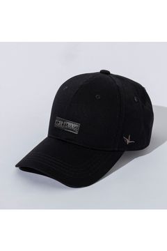 PLATE LOGO CAP / プレートロゴ キャップ (ブラック) (8月上旬入荷予定)