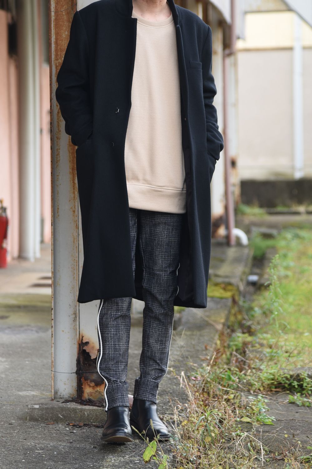 AKM✕RESOUND CLOTHING　コラボ　サイドゴアブーツ　M RESOUND CLOTHING - SLAP / サイドゴアブーツ / RC-BASIC-BOOTS1