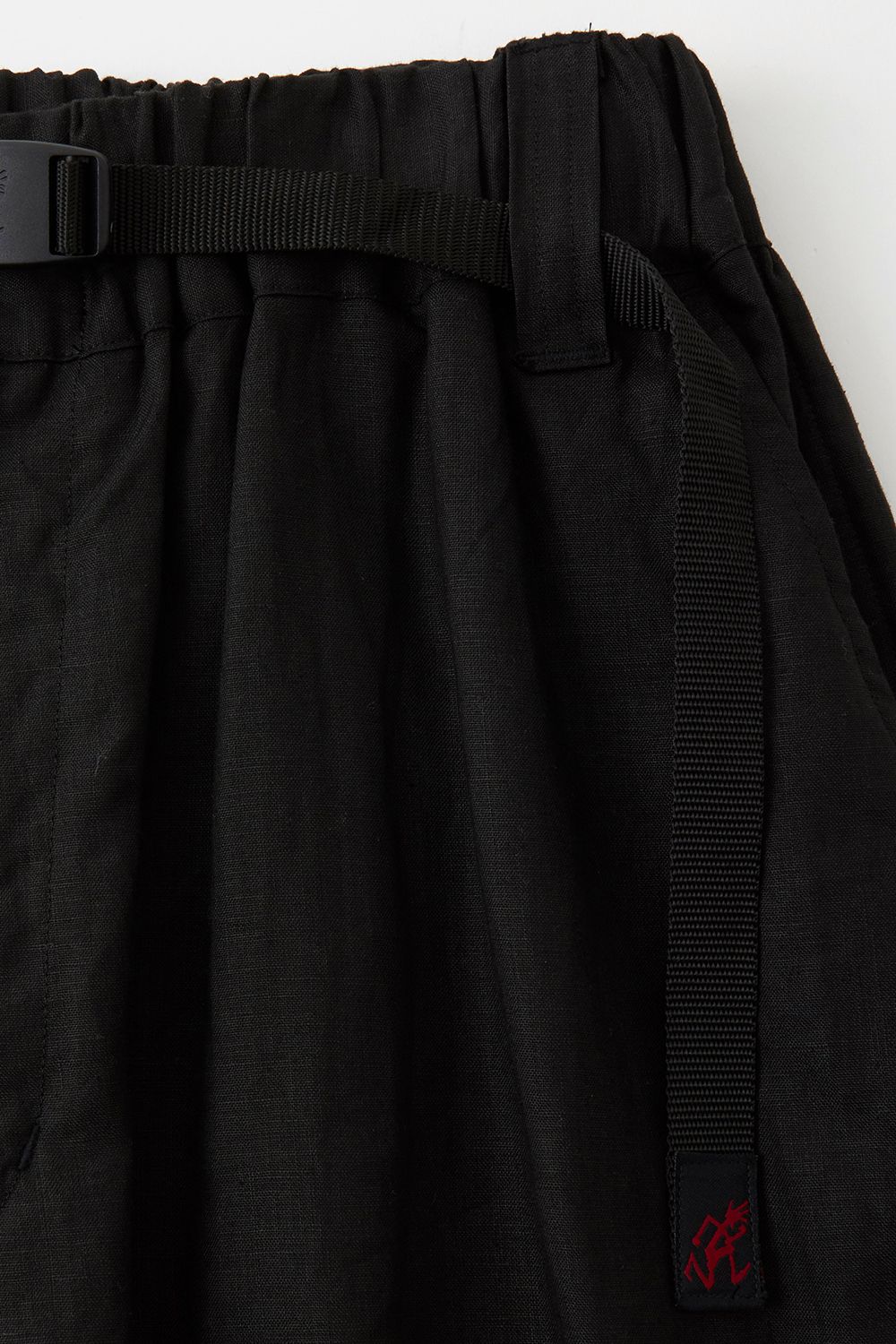WM / GRAMICCI SAROUEL PANTS / グラミチコラボ コットン / リネン サルエルパンツ ブラック