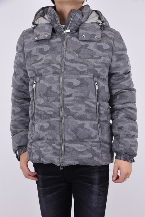 BOSIENO (ボシエノ) / R-LINE ウール ダウンジャケット ライトグレー