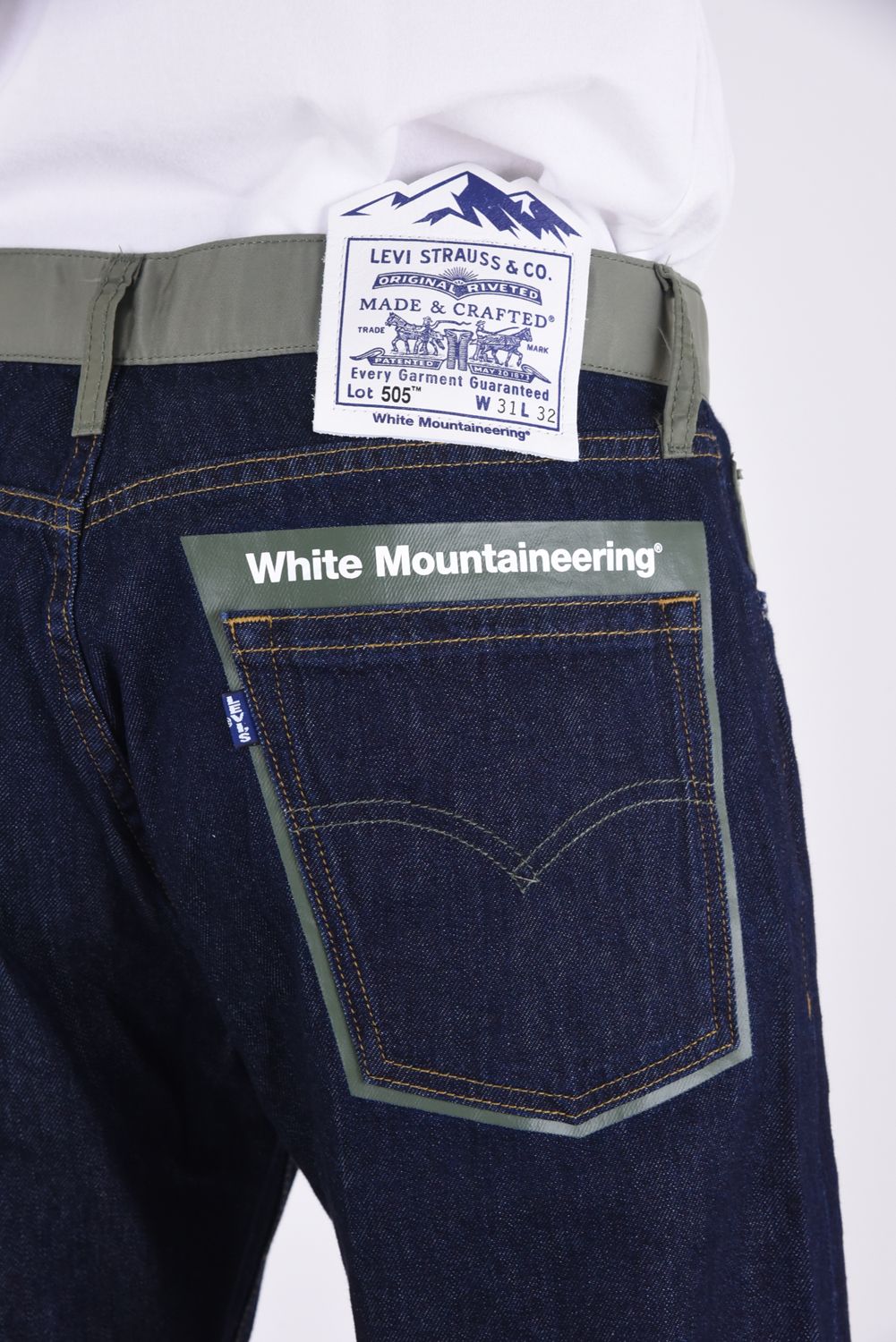 White Mountaineering デニムパンツ メンズ