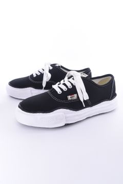 "BAKER LOW" OG sole lowcut sneaker / ベイカー オリジナルソール キャンバスローカット スニーカ ブラック