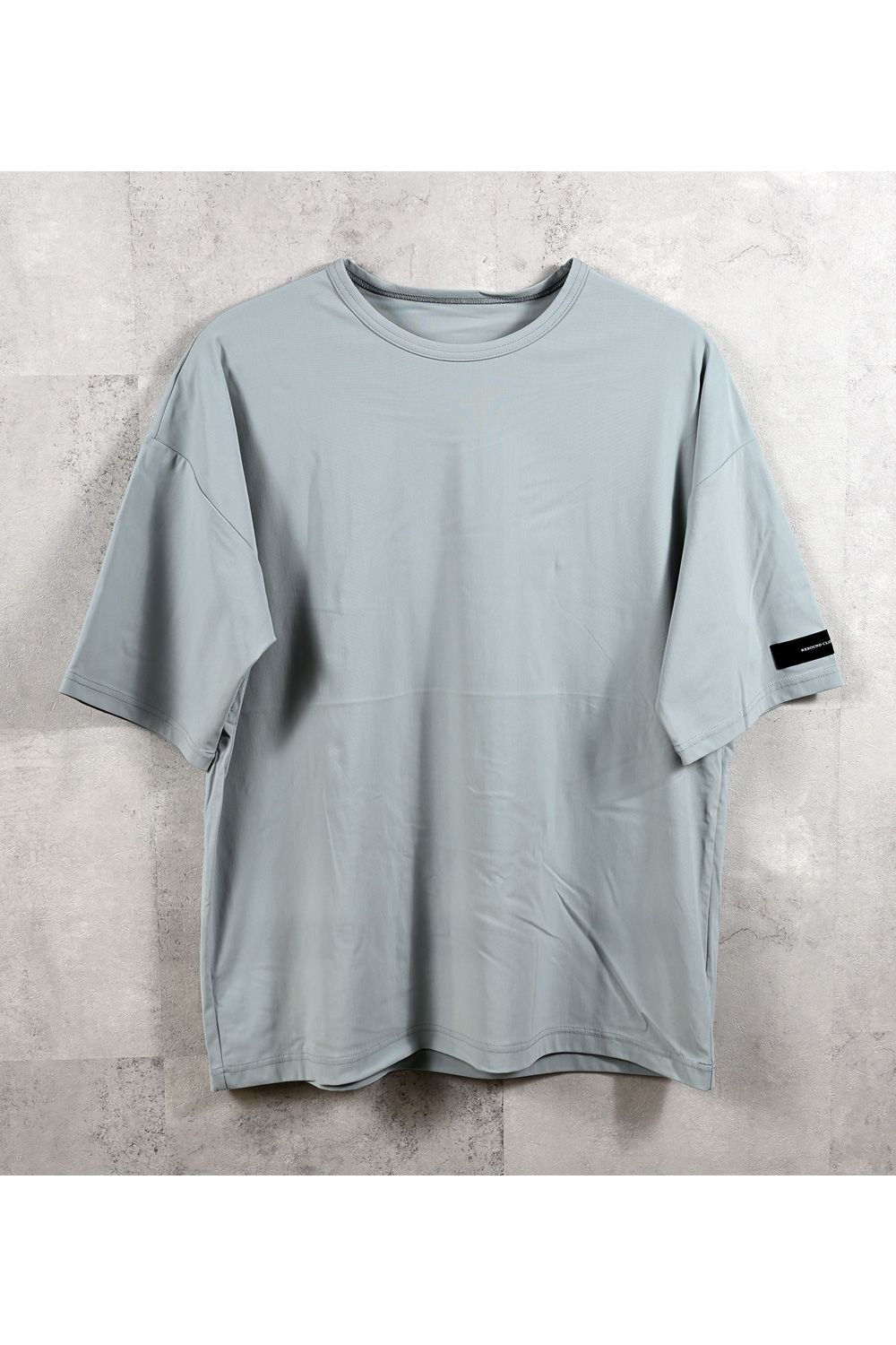 NYLON OVER  TEE / ナイロン オーバーサイズ Tシャツ （アクア） (5月中旬入荷予定) ※オーダー締切:2月15日(日)18時