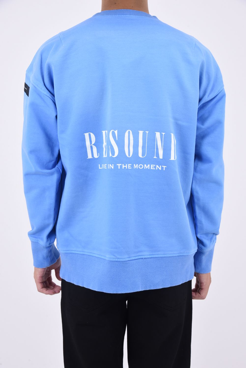 VINTEAGE BACK ROGO TRAINER / バックロゴ トレーナー ヴィンテージサックス
