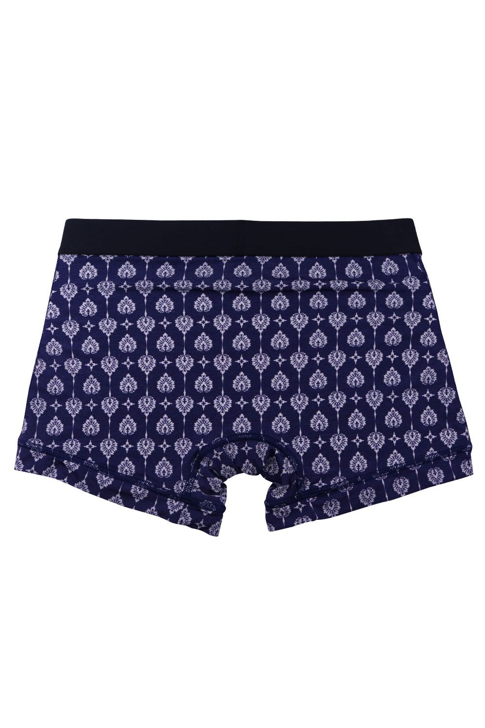 Botanical Plants Short Boxer - ネイビー