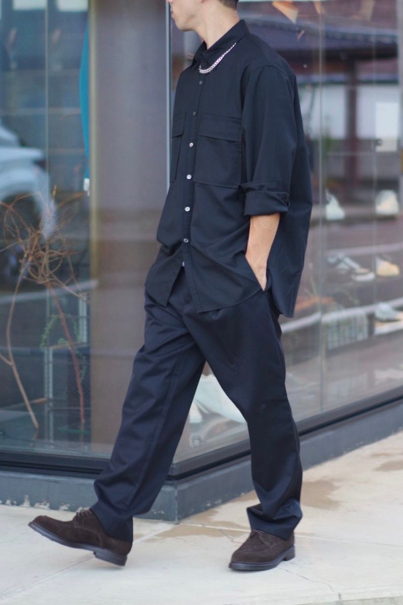 【:colon】 締まりすぎない BLACK coordinate.