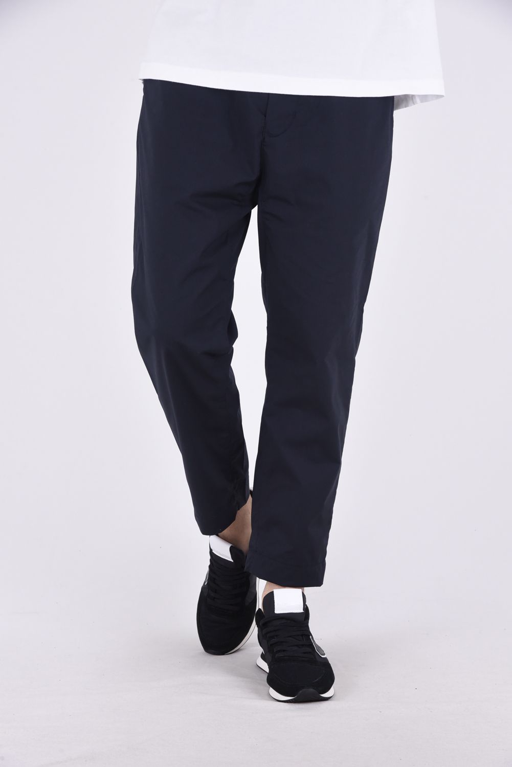 WR TAPERED CROPPED PANTS / テーパード クロップド パンツ ネイビー