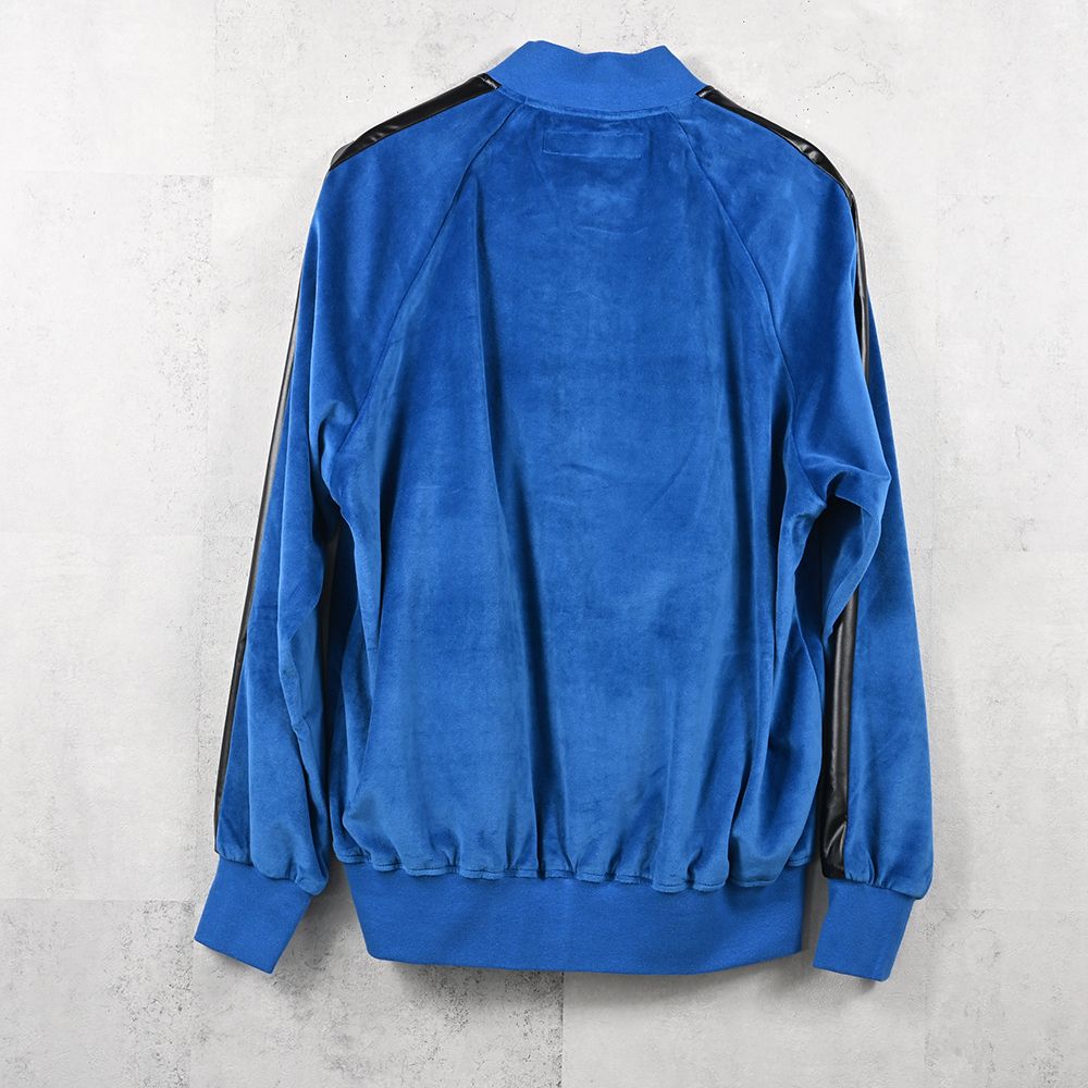 VELOUR Varsity / ベロア トラックスタジャン (ブルー) (9月中旬入荷予定) ※オーダー締切:5月23日(土)17時