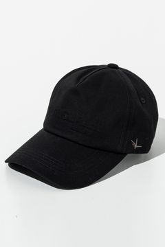 EMBOSSED LOGO CAP / エンボスロゴ ベースボールキャップ (ブラック) (12月中旬入荷予定)