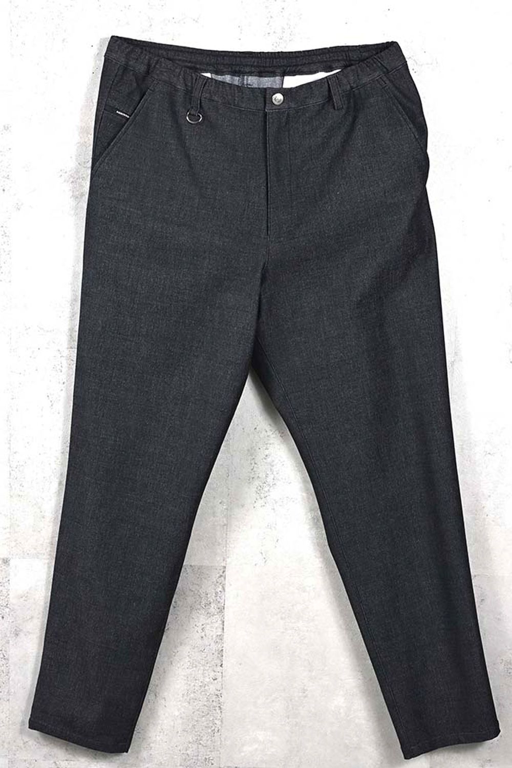 PAT WIDE EASY PANTS / ワイドテーパード イージースラックス (デニム) (1月上旬入荷予定) ※オーダー締切：9月1日(月)18:00