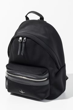 【26AW】 NEOPRENE BIG-ZIP BACKPACK / ネオプレン ビッグジップ バックパック (ブラック) (8月上旬入荷予定)