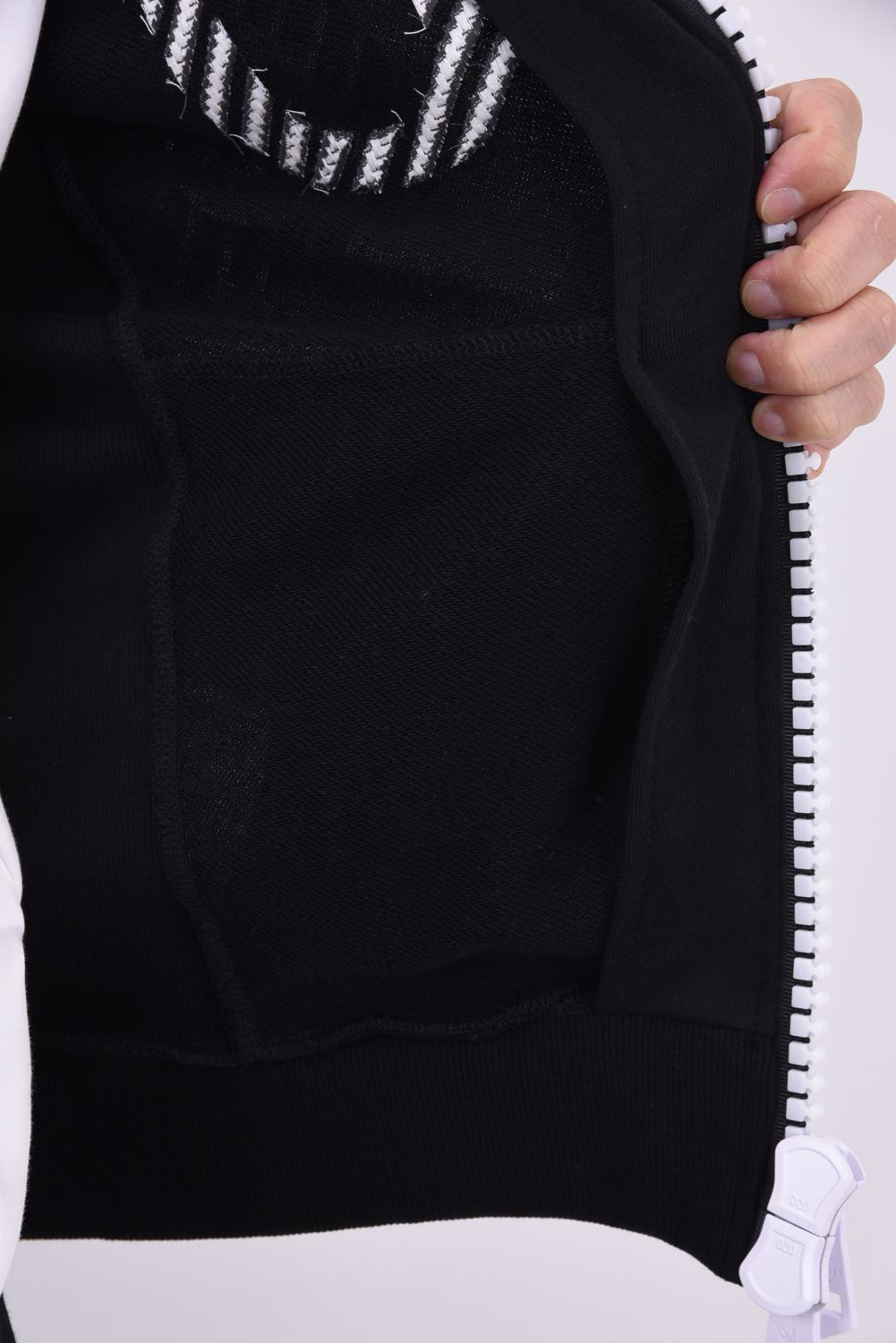 【26AW】 TC FRENCH TERRY SHADOW LOGO HOODIE / フレンチテリー シャドウロゴ フーディー (ブラック)