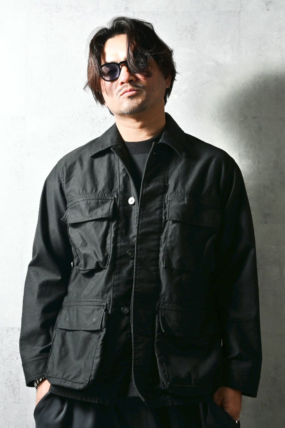 BDU PBJK / ヴィンテージ仕様 BDUジャケット (ブラック) (2月中旬入荷予定) ※オーダー締切12/13(土)17:00