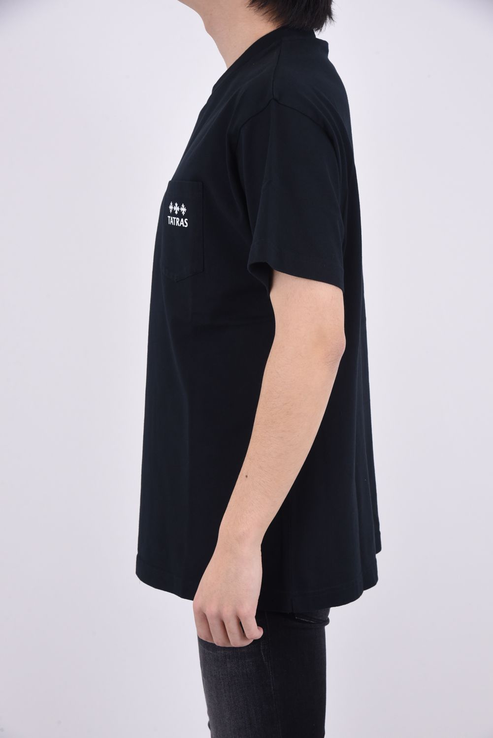 TATRAS - OCEANO / ロゴプリント 半袖Tシャツ ブラック | gossip
