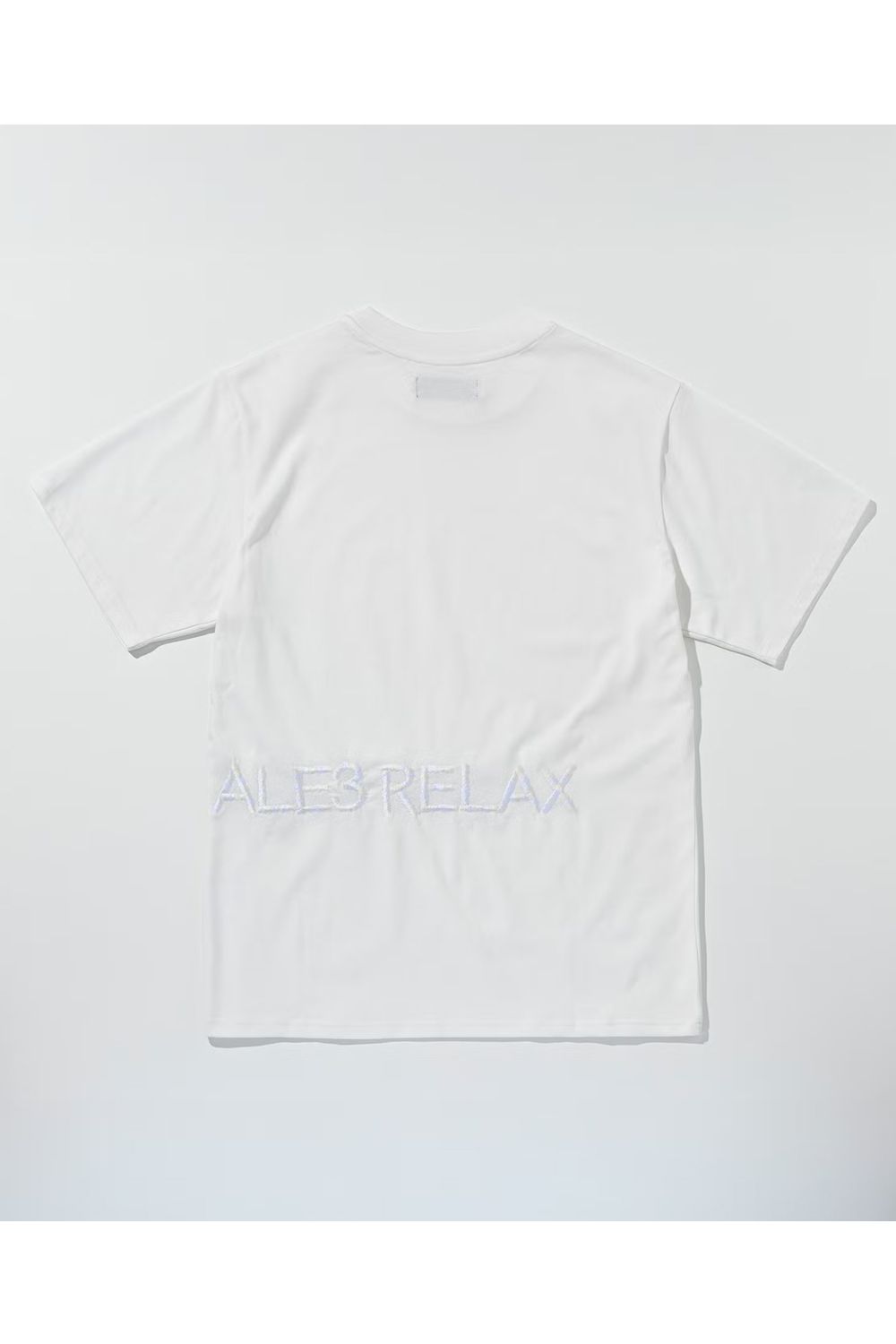 【26SS】 HAND EMBROIDERED LOGO T-SHIRT / ブランドロゴ刺繍 Tシャツ (ホワイト)