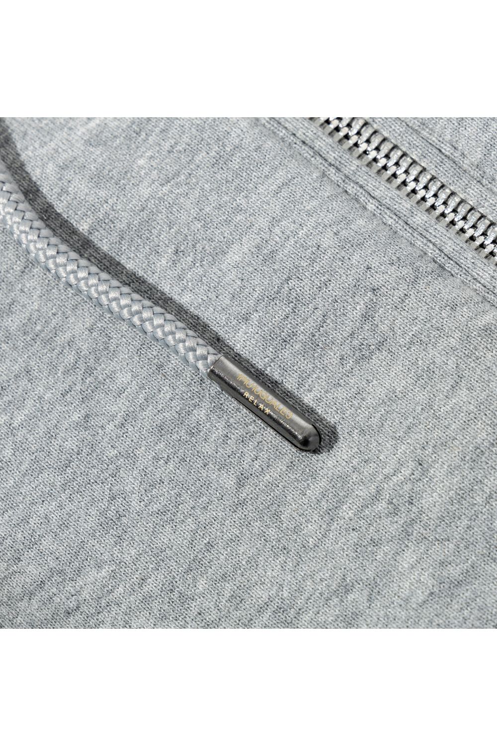 【26SS】 LUXURIOUS ZIP HOODIE / ジップパーカー (グレー) (2月上旬入荷予定)