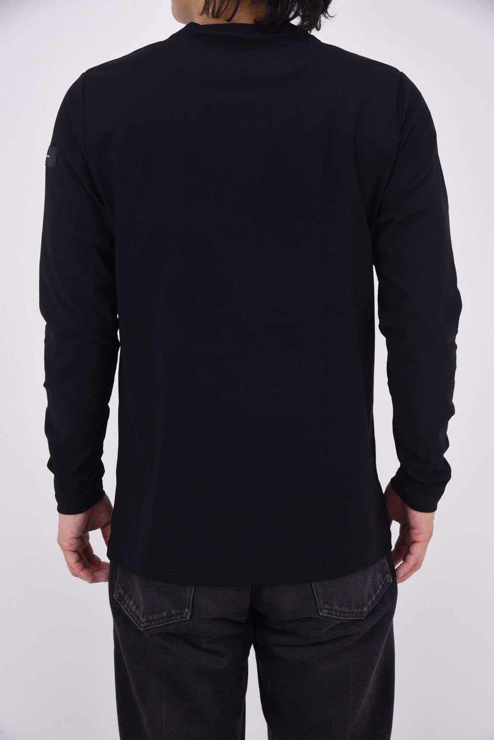 RC nylon longsleave Tee / RCロゴ ナイロン ロングスリーブTシャツ ブラック/ホワイト