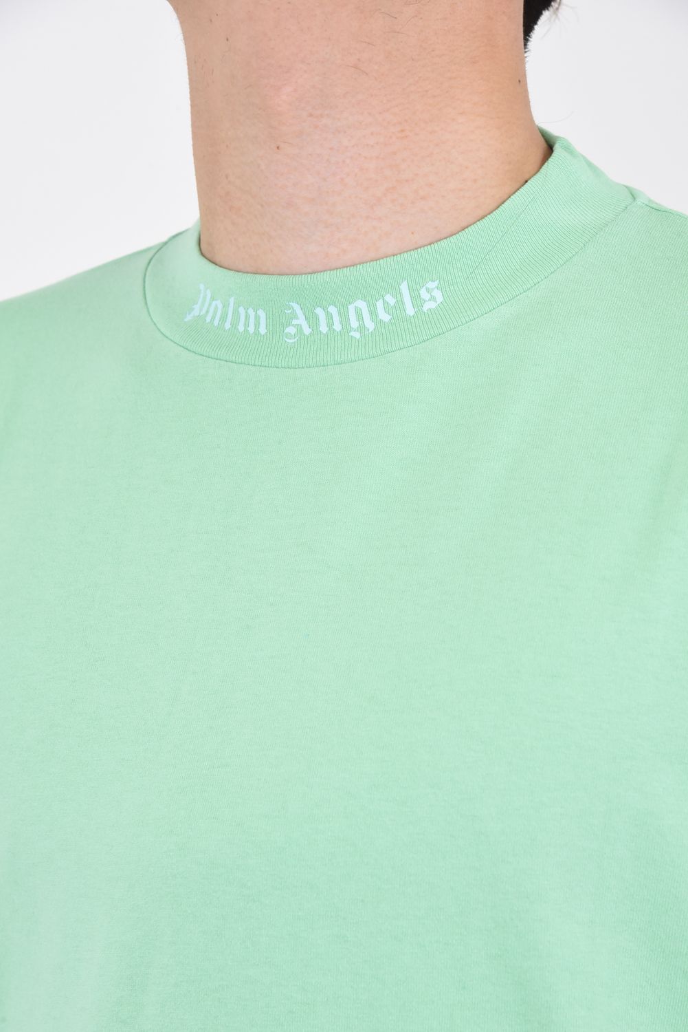 PALM ANGELS - GD CLASSIC LOGO OVER TEE L/S / バックロゴ プリント