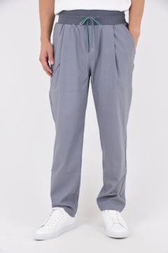 WIDE RIB PANTS / ワイド リブ パンツ グレー
