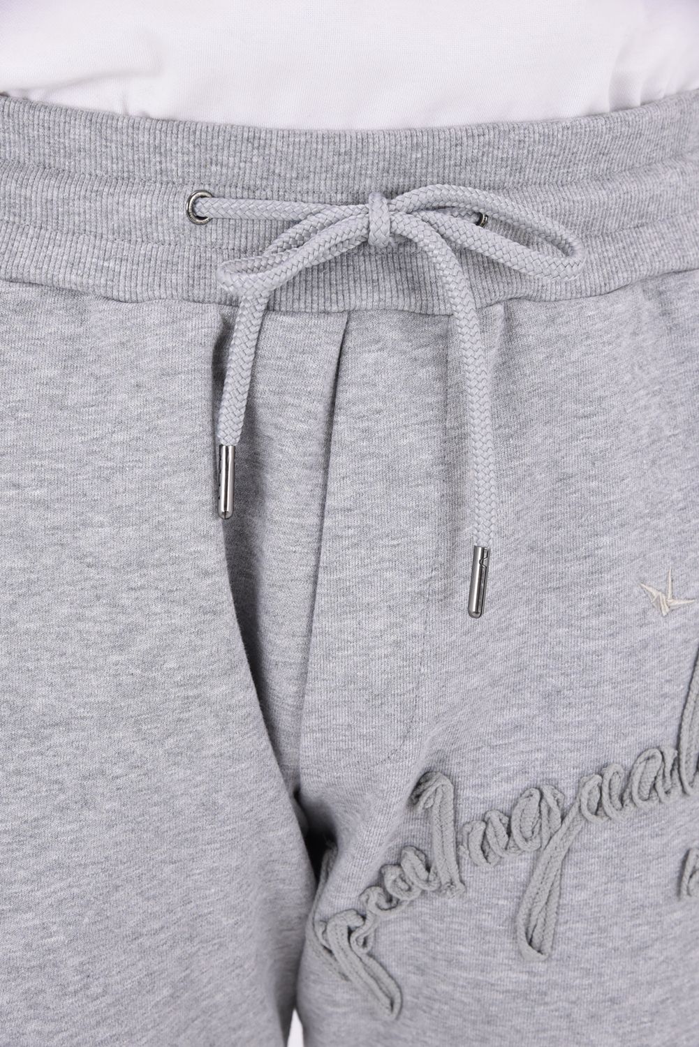【26AW】 HEAVY FRENCH TERRYSCRIPT CODE LOGO LONG PANTS / フレンチテリー ロープロゴ ロングパンツ (グレー)