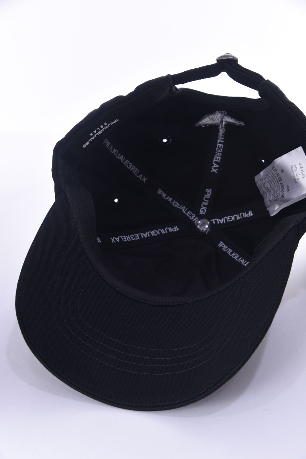BRIM  LOGO CAP / ブリムロゴ キャップ ブラック
