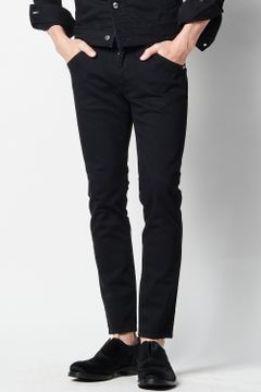 9 TAPERED / 9テーパードデニム ブラックワンウォッシュ
