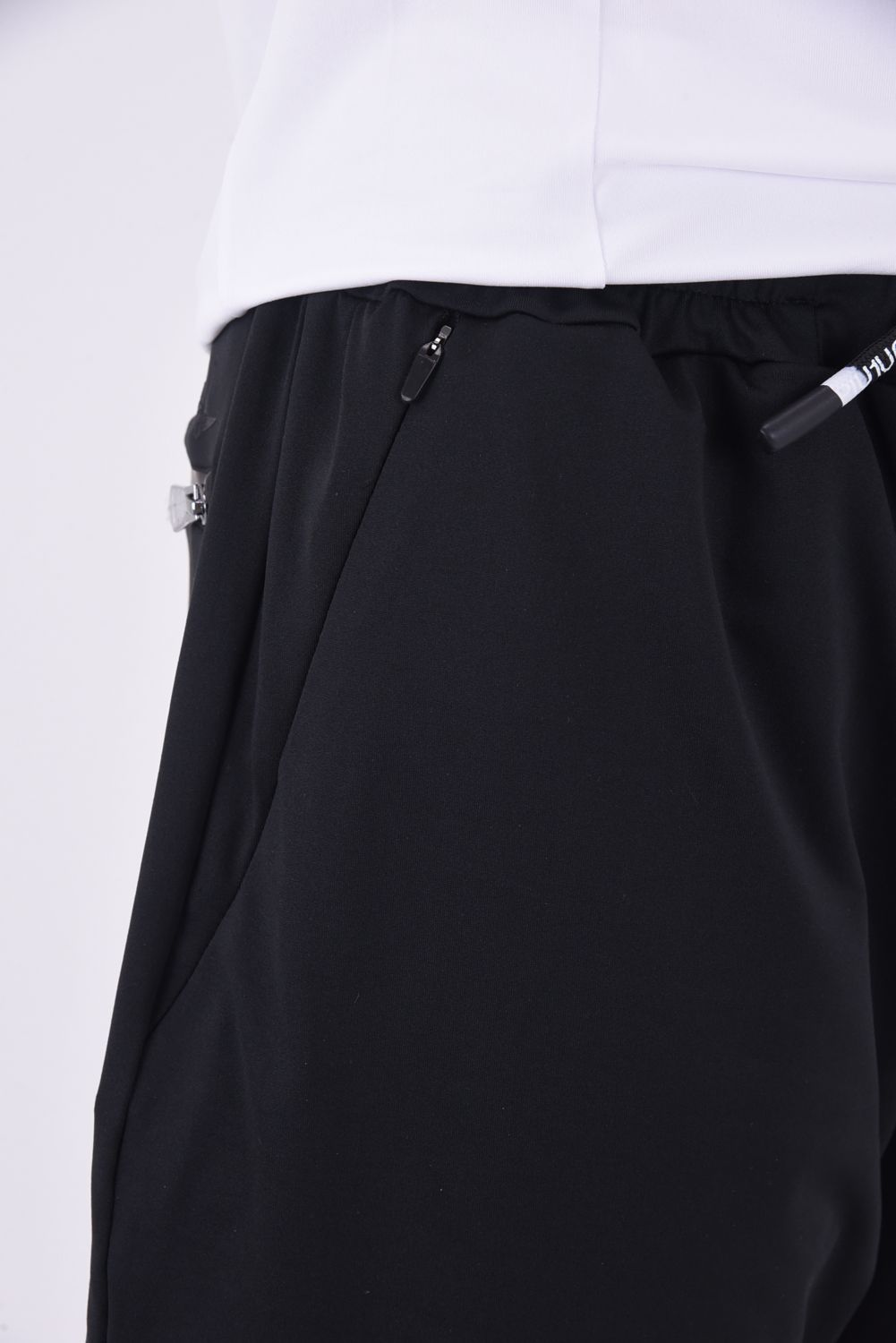 RASHGUARD LOGO SHORTS / ラッシュガード ブランドロゴ ショートパンツ ブラック