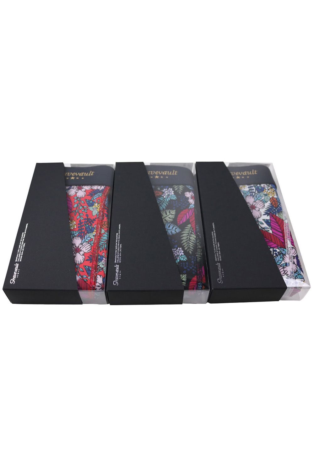 WILD FLOWERS Short Boxer - レッド