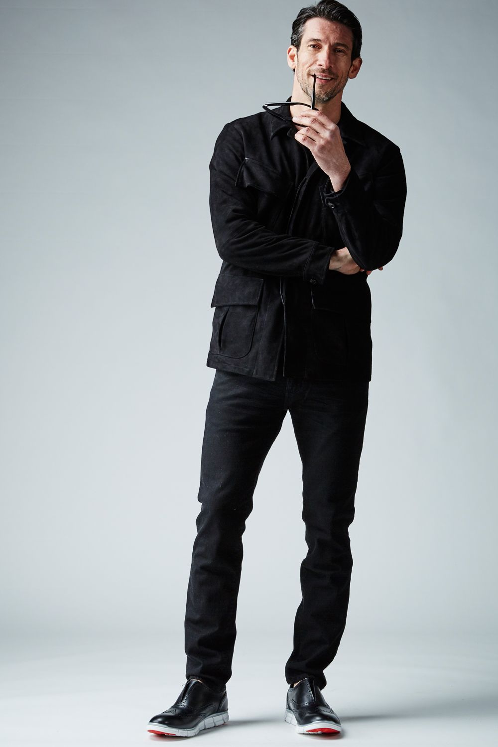 【BLACK MILITARY Vol.8】 JUNGLE FATIGUE JACKET -BLACK SUEDE- (11月頃入荷予定 )※オーダー締切8/6(金)11:59迄