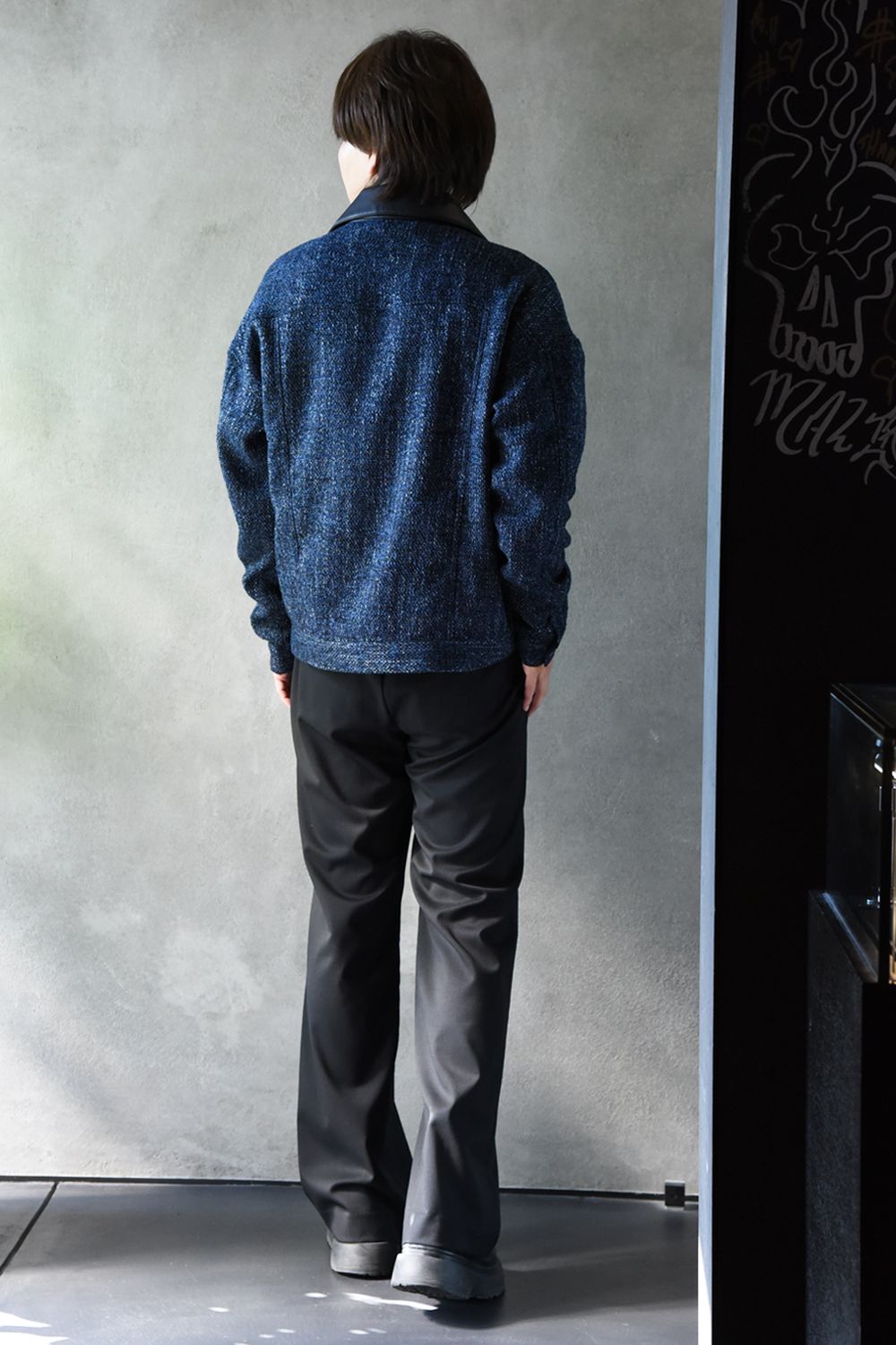 【RESOUND CLOTHING】 今季イチオシの襟レザーブルゾンを使用したスタイル②