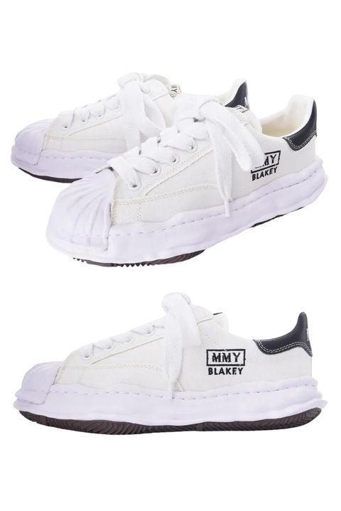 "BLAKEY" OG Sole Canvas Low-top Sneaker / オリジナルソール キャンバス スニーカー ホワイト