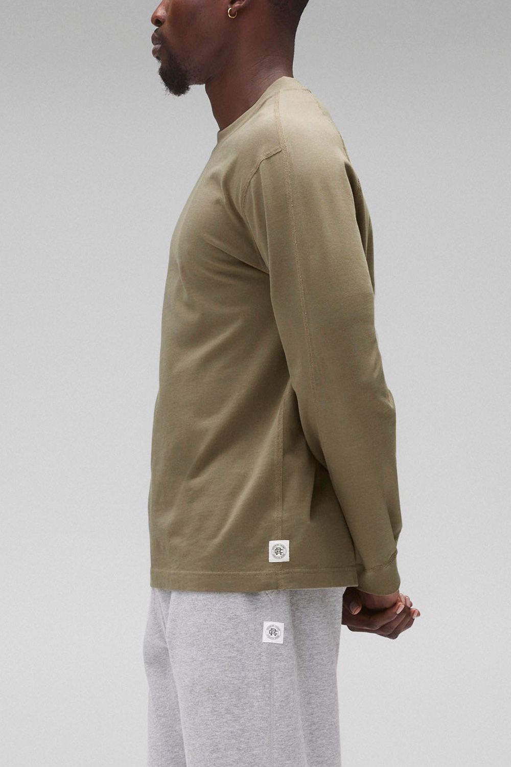 【国内正規品】 【STANDARD FIT】 MIDWEIGHT JERSEY LONG SLEEVE / ミッドウェイト ジャージ スタンダード 長袖Tシャツ サイプレス