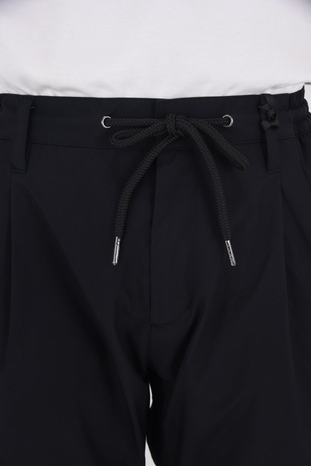 【+phenix】 NO COLLAR JACKET & SLACKS / WINDSTOPPER® PRODUCTS BY GORE-TEX LABS ノーカラージャケット&スラックスセットアップ (ブラック)