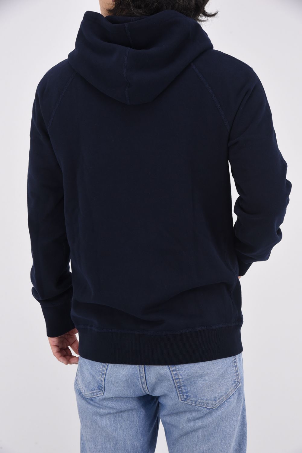 【国内正規品】 MIDWEIGHT TERRY PULLOVER HOODIE / ミッドウェイト プルオーバーフーディー ネイビー